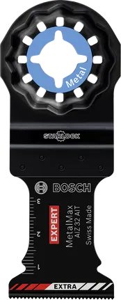 Bosch EXPERT MetalMax AIZ 32 AIT multiverktygsblad i hårdmetall.