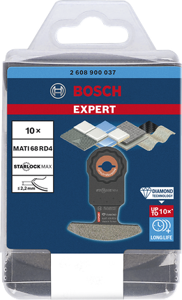 Bosch Expert Hörnblad MATI 68 RD4 10-st 68×30mm.