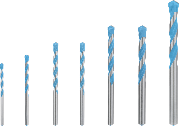 Bosch EXPERT MultiConstruction CYL-9 borrset, 7 delar.