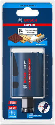 Bosch EXPERT Hålsåg för byggmaterial 51 mm.