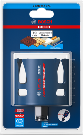 Bosch EXPERT Hålsåg för byggmaterial 79 mm.