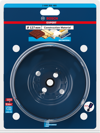 Bosch EXPERT 127×60 mm hålsåg för byggmaterial.