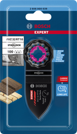 Bosch EXPERT AVZ 32 RT10 slipfinger 32×53 mm.