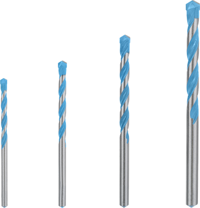 Bosch EXPERT MultiConstruction CYL-9 borrset, 4 delar.