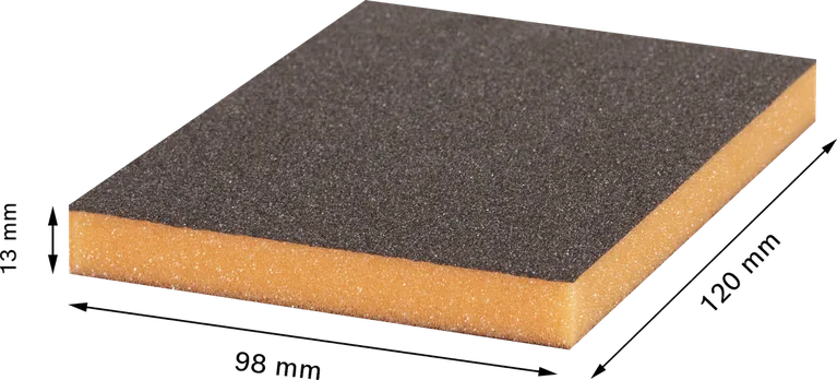 Bosch slipsvampark, 98 x 120 mm.