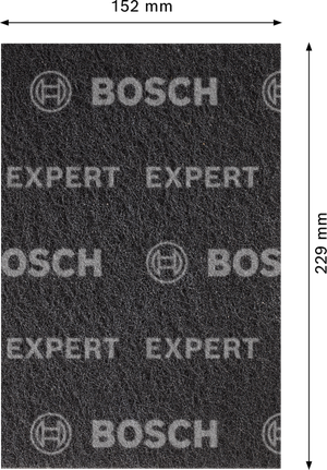Bosch EXPERT N880 fleece-rondell extra skuren S 152x229 mm.