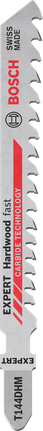 Bosch T 144 DHM sticksågblad för snabb sågning i trä.