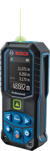 Bosch GLM 50-25 G lasermätare med digital display.