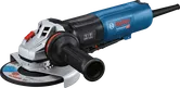 Bosch GWS 17-150 PS vinkelslip med ergonomiskt handtag.