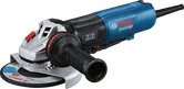 Bosch GWS 17-150 PS vinkelslip med ergonomiskt handtag.