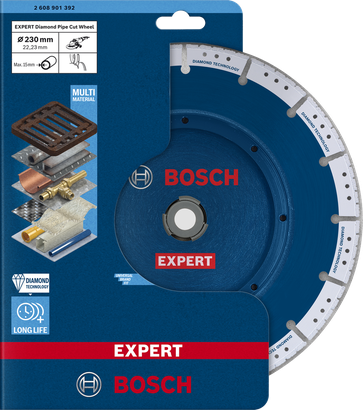 Bosch EXPERT Diamantrörskärskiva 230 mm.