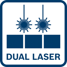  Dubbel precisionslaser; precis och intuitiv tack vare laserprojektion av såglinjen till höger och vänster om sågklingan