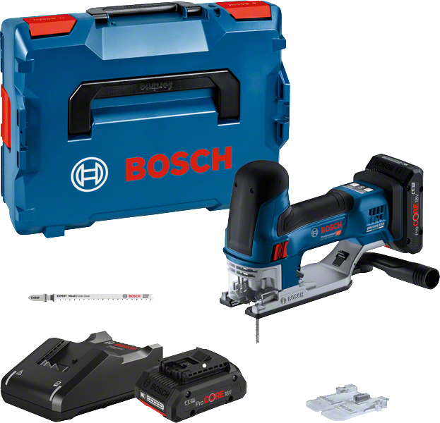 Bosch GST 18V-155 SC sladdlös sticksågsats.