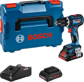 Bosch GSB 18V-90 C sladdlös borrmaskin med väska.