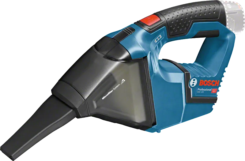 Bosch GAS 12V sladdlös handhållen dammsugare.