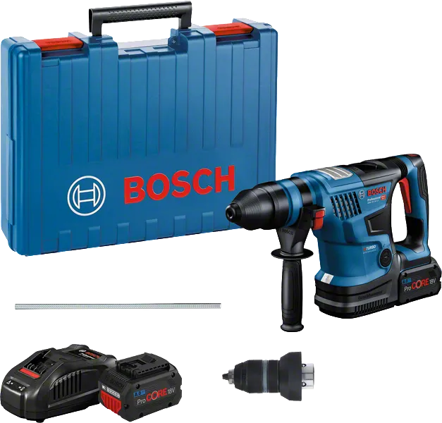 Bosch GBH 18V-34 CF borrhammarborrset med väska.