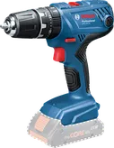 Bosch GSB 18V-21 sladdlös borrmaskin med ergonomiskt grepp.