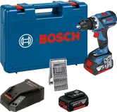 Bosch GSR 18V-60 C sladdlös borrmaskin med väska.