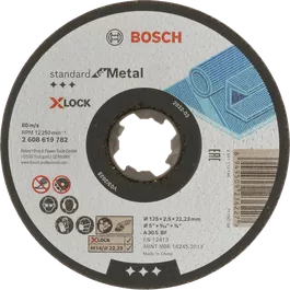 Standard for Metal X-LOCK-kapskivor