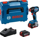 Bosch GDX 18V-210 C slagskruvdragarset med laddare.