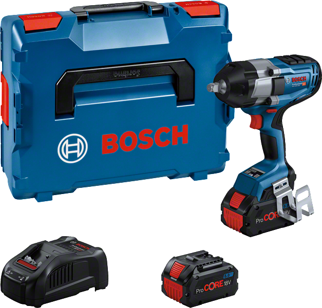 Bosch GDS 18V-1000 sladdlös slagnyckelsats.