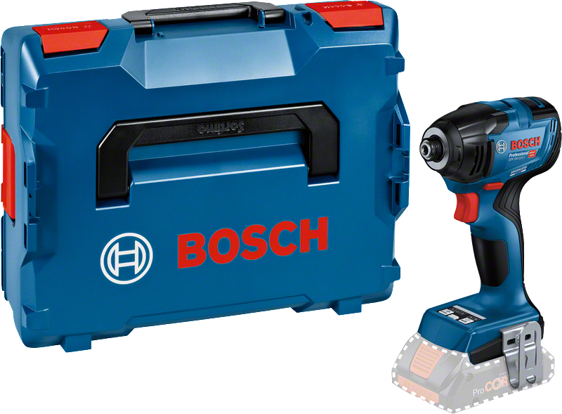 Bosch GDR 18V-210 C sladdlös slagskruvdragare med väska.