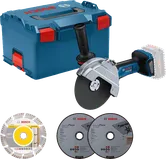 Bosch GWS 18V-180 P sladdlös vinkelslipsats.