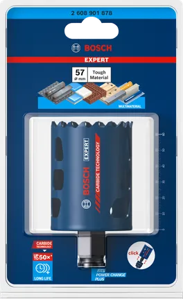 Bosch EXPERT Hålsåg för tuffa material 57x60 mm för multimaterial.