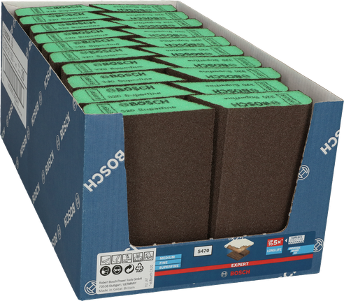 Bosch S470 superfina skumslipklossar.