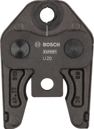 Bosch EXPERT Pressback Standard U20, storlek 20 för U-kontur.