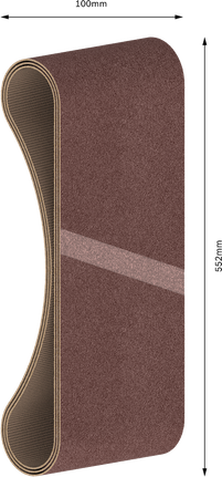 Bosch PRO X440 slipband 100x552mm G60 G80 G100.