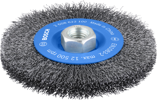 Bosch PRO Metal clean trådskiva 115 mm för gänga M14.