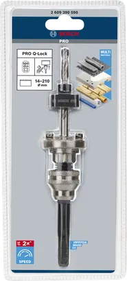 Bosch PRO Q-Lock SDS plus-hållare 14–210 mm.