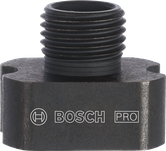 Bosch -adapter för PRO Q-Lock hålsågs snabbväxlingssystem.