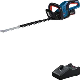 Bosch GHE 18V-60 sladdlös häcksax med laddare.