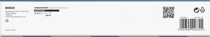 Bosch PRO Krafthylsnyckelsats 1/2″ 9 delar.