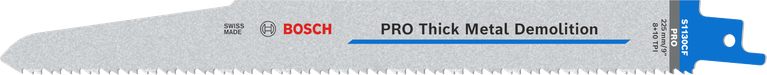Bosch PRO tjockmetallrivningsblad S1130CF, 225 mm.
