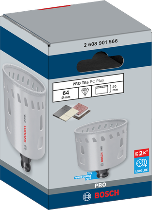Bosch 64 mm PRO Tile PC Plus hålsåg.