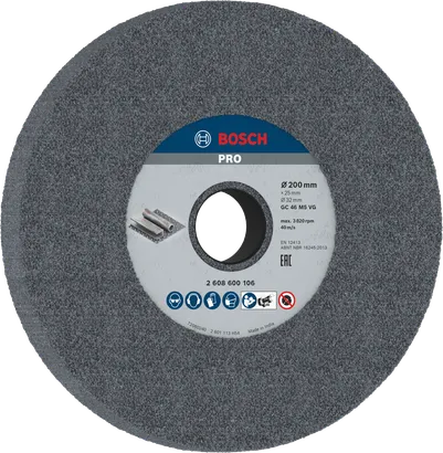 Bosch PRO metallslipskiva 200x25x32 mm G46.