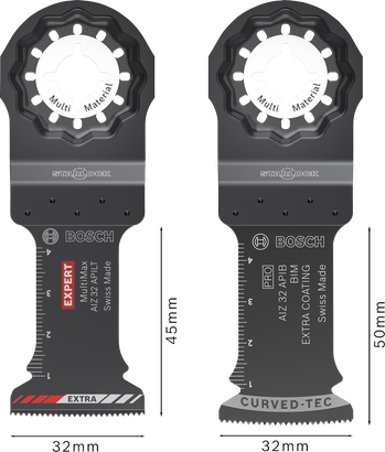 Bosch PRO AIZ 32 APIB Promo-set sågblad för flera material.