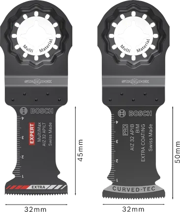Bosch PRO AIZ 32 APIB Promo-set sågblad för flera material.