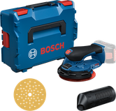 Bosch GEX 18V-150 excenterslip med väska.