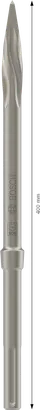 Bosch PRO SDS max-5C spetsmejsel 400 mm.
