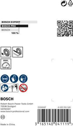 Bosch PRO Metal clean trådskiva 75 x 0,2 mm.