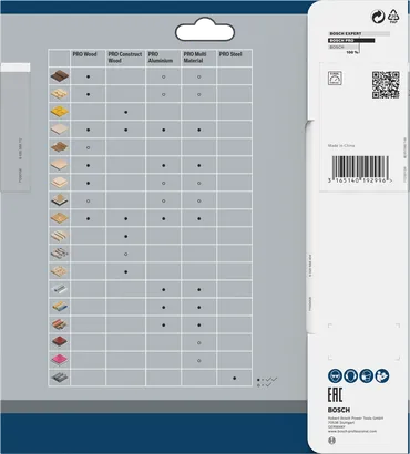 Bosch PRO Multi Material cirkelsågblad 190 x 2,4 x 30 mm.