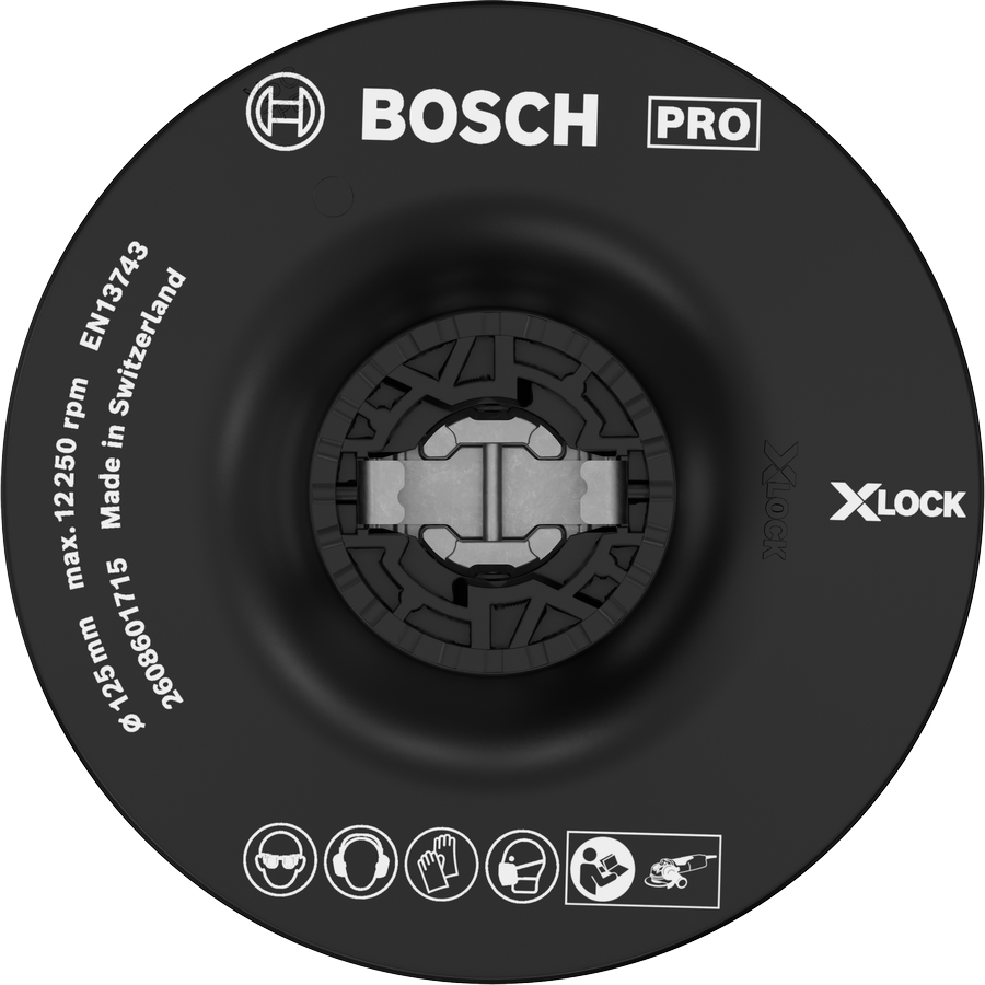 Bosch PRO stödrondell medium 125 mm X-Lock.