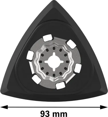 Bosch PRO AVZ 93 G multiverktygstillbehör, 93 mm.