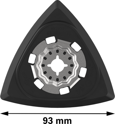 Bosch PRO AVZ 93 G multiverktygstillbehör, 93 mm.