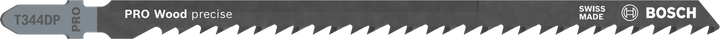 Bosch PRO Wood precise T344DP sticksågblad för rena snitt.