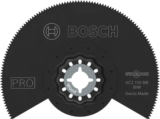 Bosch PRO ACZ 100 BB multiverktygsblad för trä, 100 mm diameter.